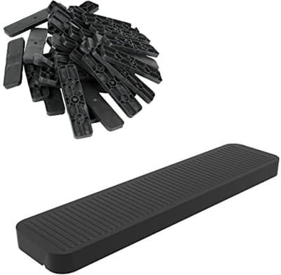 Afstandhouders van kunststof - 100 stuks 100 x 24 x 1-6 mm voor veelzijdige toepassingen