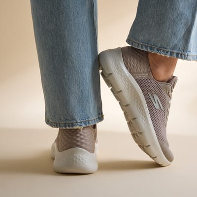 Skechers Slip - Sneakers - Unisex - Ins Go Walk Flex Instappers taupe
