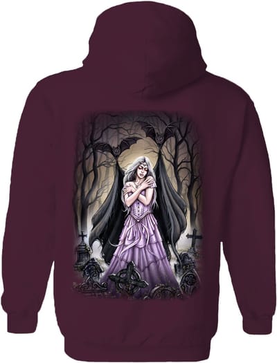 Nights Embrace The Coloured House Hoodie M