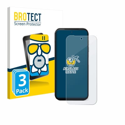 BROTECT - Screenprotector voor Fairphone 5 - Folie Beschermfolie Beschermglas matte 3 Stuks