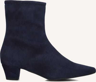 STEFANO LAURAN 010-292 Enkellaarsjes - Enkelboots met rits - Dames - Blauw - Maat 39