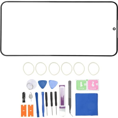 Buitenste Glas Scherm Buitenste Lens Scherm Vervanging Met OCA Reparatie Gereedschap Kit voor Samsung Galaxy white