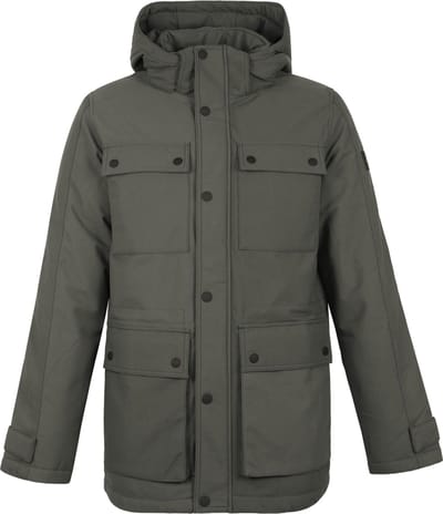 Ecoalf Luena Jas Khaki - Maat XL - Heren - Winterjassen