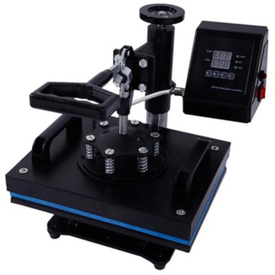 Benelux Select Drukpers – Hittepers – Heat Press - 900 W – Tot 204 Graden – Multi-Inzetbaar - Verwarmingsplaat van 23 x 30 cm