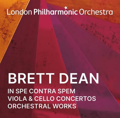 London Philharmonic Orchestra & Enrique Mazzola - Brett Dean: In Spe Contra Spem Viola & Cello Concertos (2 CD)