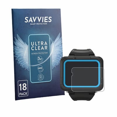 Savvies - Screenprotector voor Shearwater PEREGRINE dive computer - Folie Beschermfolie transparant 18 Stuks