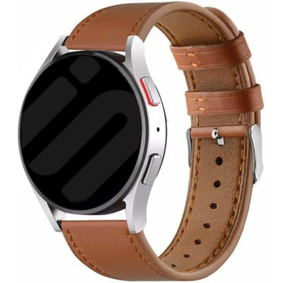 Huawei Watch GT 5 - 46mm modern leren band (bruin)