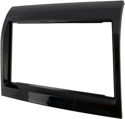 Allecto - Frame/frontplaat/2 DIN-adapter voor autoradio - Geschikt voor Citroën Jumper - Kunststof lijst - Ideaal voor Fiat Ducato en Peugeot Boxer
