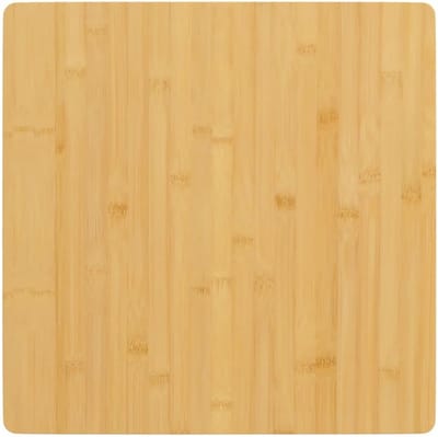 Ronde Vervangende Tafelblad 60x60 cm Massief Bamboe
