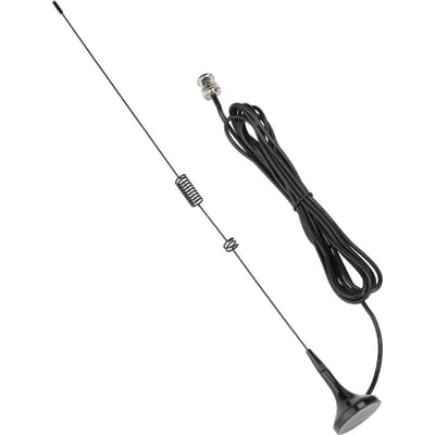 Ut 106UV BNC Dual Band U+VHF-antenne voor ICOM YAESU voor Kenwood voor BAOFENG Radio N7W3