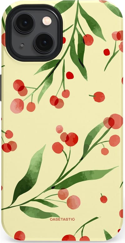 Casetastic Hoesje Geschikt voor Apple iPhone 13 Magsafe - Stijlvolle Beschermende Duo-layer Case - Watermeloen