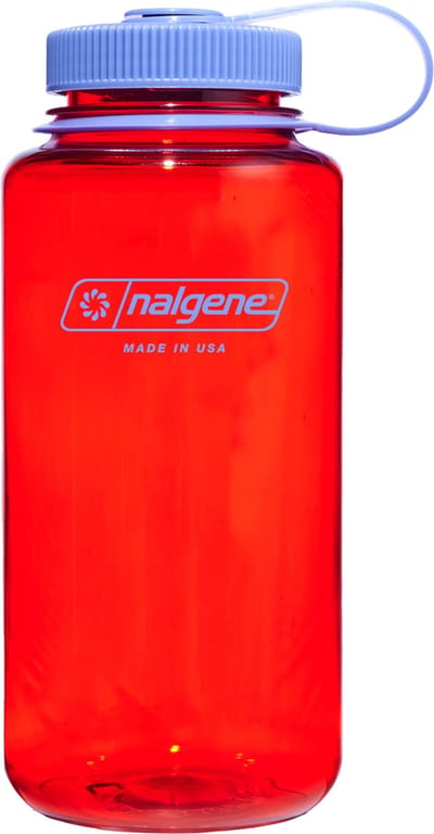 Nalgene - Wide Mouth bottle - drinkfles - waterfles - lekvrij - 1000ml - BPA Free - SUSTAIN - Marmalade Orange