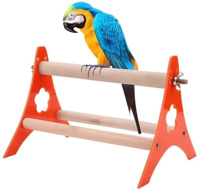 Shopcentral - Bird Perch - Houten Driehoek - Interactief Speeltoestel - Voor Kleine