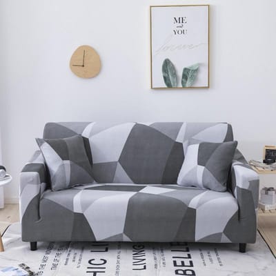 bankbeschermer voor woonkamer bankhoes decoratie meubelbeschermer stretch elastische hoes bankhanddoek bankbeschermer 1-seater 90-140cm