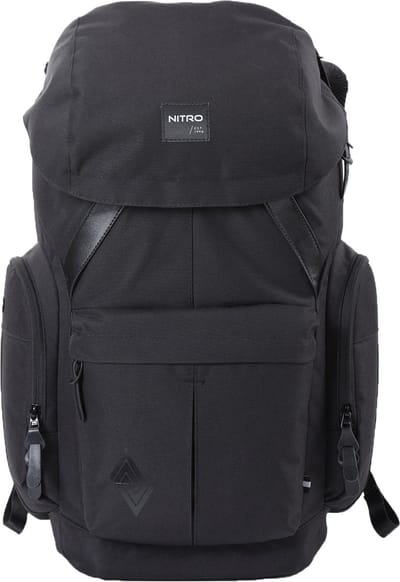 NITRO Vrije tijd rugzak Rugzak met laptopvak Daypacker Two Backpack 32L True Black Zwart