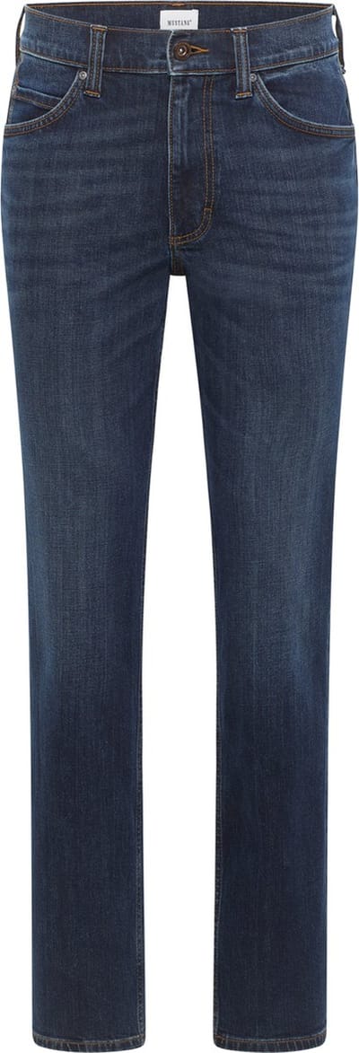 Mustang jeans - Heren Jeans - Heren - W32 X L30 - Blauw - Katoen - 1013717-5000 Tramper