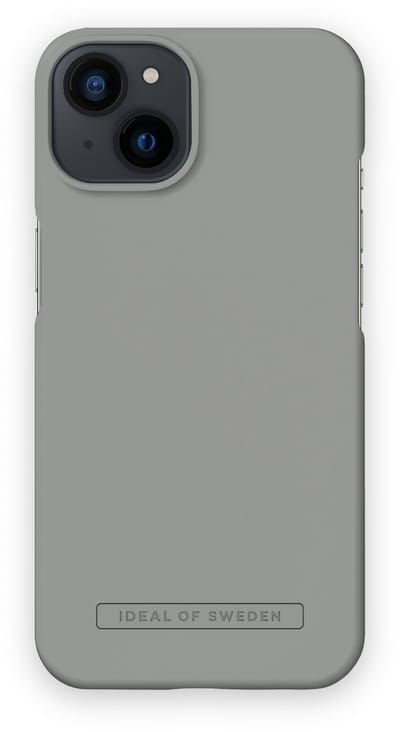 iDeal of Sweden Hoesje Geschikt voor iPhone 13 - iDeal of Sweden Seamless Case Backcover - grijs
