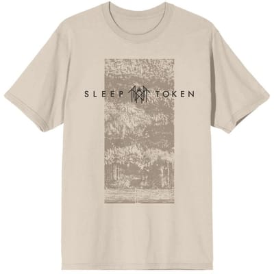 Sleep Token T-shirt - 2025 Album - S tot 3XL - ecru