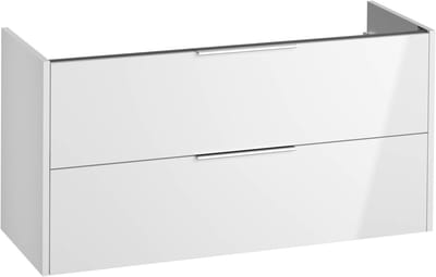 Saqu Lima wastafelonderkast excl. greep 120x50,5x60cm glans wit