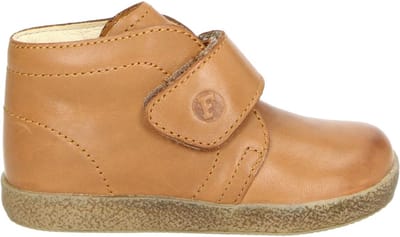 Falcotto Conte VL jongens klittenbandschoen - Cognac - Maat 21