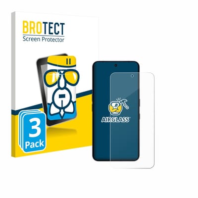 Screenprotector 3 Stuks voor Nothing Phone (3) Beschermglas transparant