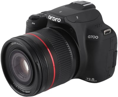 Dailygoody - 4K Digitale Camera - Compacte Fotografie Camera - Vlogcamera met Flip-screen - 64MP Beeldkwaliteit - WiFi Verbinding - Ideaal voor Creati.