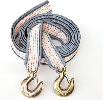 Sleepkabel - Touw - Voertuigen Berging - Hoge Weerstand - 5 Meter 10 Ton - Zwart