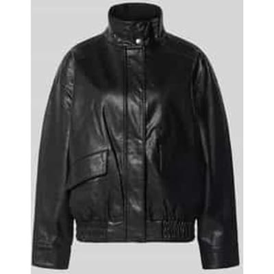 ONLY - ONLJULIA FAUX LEATHER OVZ. BOMBER OTW - Dames - Gewatteerde jassen