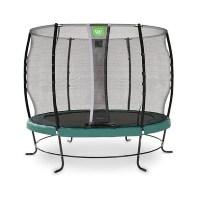 EXIT Lotus Classic Trampoline ø305cm - Op Poten - Rond - Trampoline Buiten - Voor Kinderen - Groen