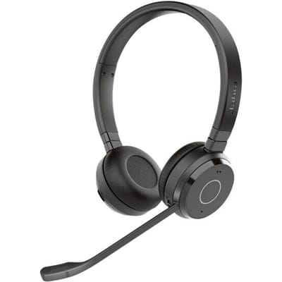 Jabra Headset Met Microfoon Voor Microsoft Teams Pc, Laptop En Evolve 65