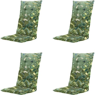 Madison kussen hoge rug elisa - 123x50x5cm set van 4