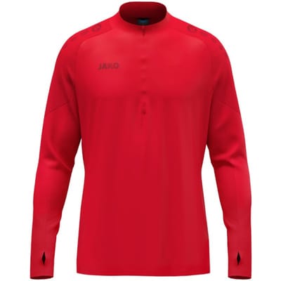 Jako Light Flow Ziptop Kinderen - Rood | Maat: 128