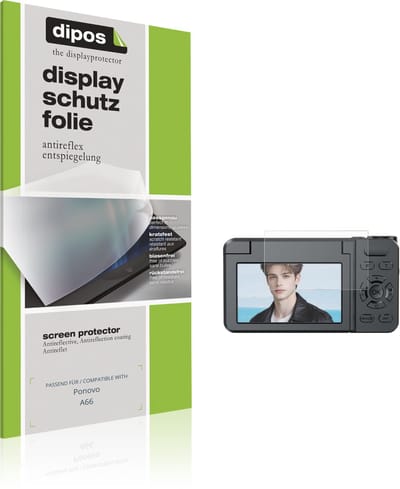 dipos – 4x Matte Beschermfolie geschikt voor Ponovo A66 | Krasbestendige & antireflecterende Screenprotector Ultra-Thin