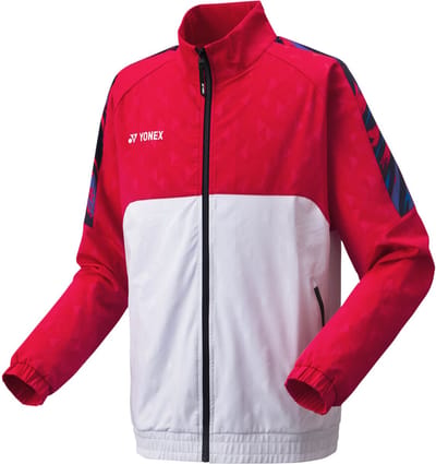 Yonex 50146EX Unisex Warm-Up trainingsjack - rood