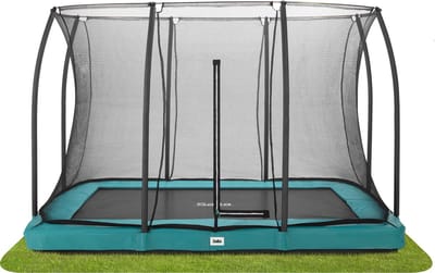 Salta Comfort Edition Ground  - inground trampoline met veiligheidsnet - 305 x 214 cm - Groen