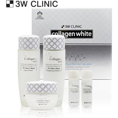 3W CLINIC Collageen witte huidverzorging 3 SET white