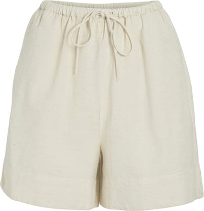 Vila Broek Viprisilla Hw Shorts 14104794 Super Light Natural Melange Dames Maat - W34