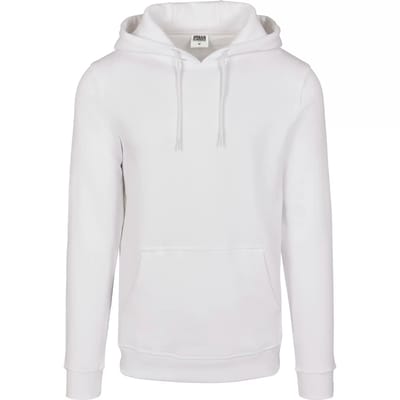 Urban Classics - Organic Basic Hoodie/trui - 2XL - Wit