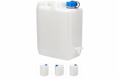 Jerrycan 35 Liter met Kraan voor Drinkwater – BPA-vrij – Water Jerrycan – Camping en Noodvoorraad