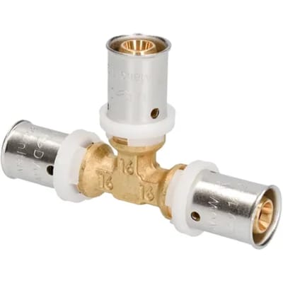 Sanivesk Meerlagen Pers T-stuk 16x16x16mm