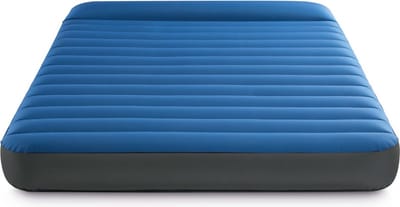 Intex TruAire Twin Dura-Beam Camping Mattress met Quickfill USB150 luchtpomp - 203 x 152 x 22 cm