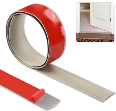 Drempelstrip 100 cm x 4 cm - Zelfklevende Vloerovergangsstrip voor Tapijt en Laminaat