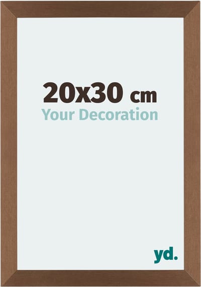 Your Decoration - Fotolijst 20x30 cm - MDF - Koper Decor - Mura