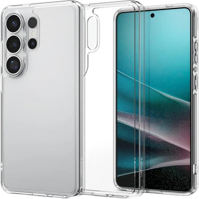 Spigen Ultra Hybrid Hoesje Geschikt voor Samsung Galaxy S26 Ultra - Back Cover met Air Cushion - Transparant