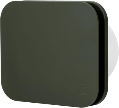 Stille Afzuigventilator met Terugslagklep voor Badkamer en Keuken Diameter 100 mm