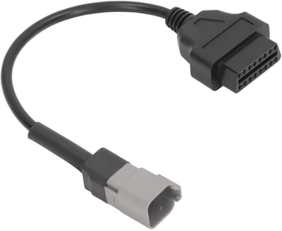 6PIN Naar 16PIN Diagnostische Kabel Adapter voor CAN‑AM MOTO ATV UTV Motorcycle OBDII Scanner Kabel - ELM 327 V.1.5 Bluetooth Naar Computer .