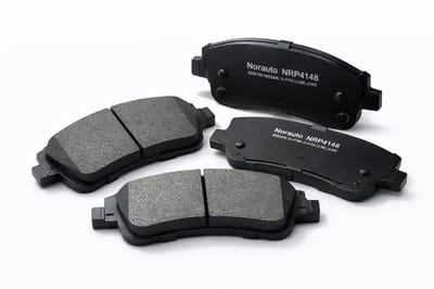 Remblokken voor – Norauto NRP4148 – Geschikt voor Nissan Cube (Z12), Juke (F15) & Tiida (C11) – Set van 4