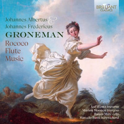 Jed Wentz, Marion Moonen, Balázs Máté & Marcelo Bussi - J.A. & J.F. Groneman: Rococo Flute Music (CD)