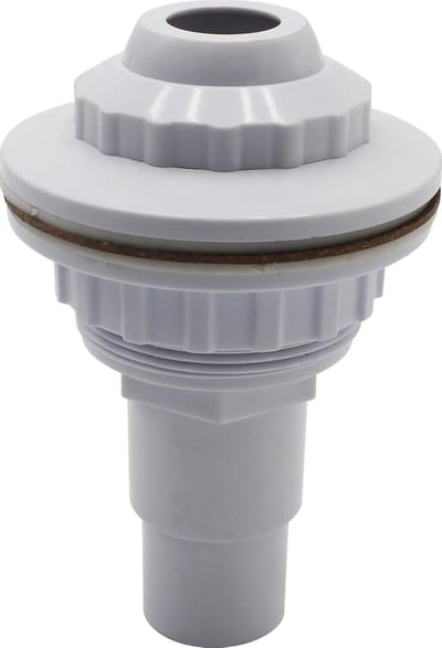Intake Sprayer voor Stalen Wandzwembaden met Draaikop en Slangaansluiting 32/38 mm - Ideaal voor Efficiënte Watercirculatie en Onderhoud