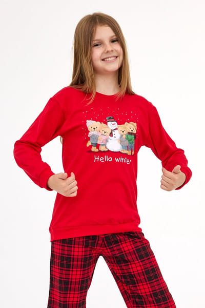 Cornette Meisjes Pyjama Winter Kerst Matching Gezin Familie Winter 594/185 592/185 134/140